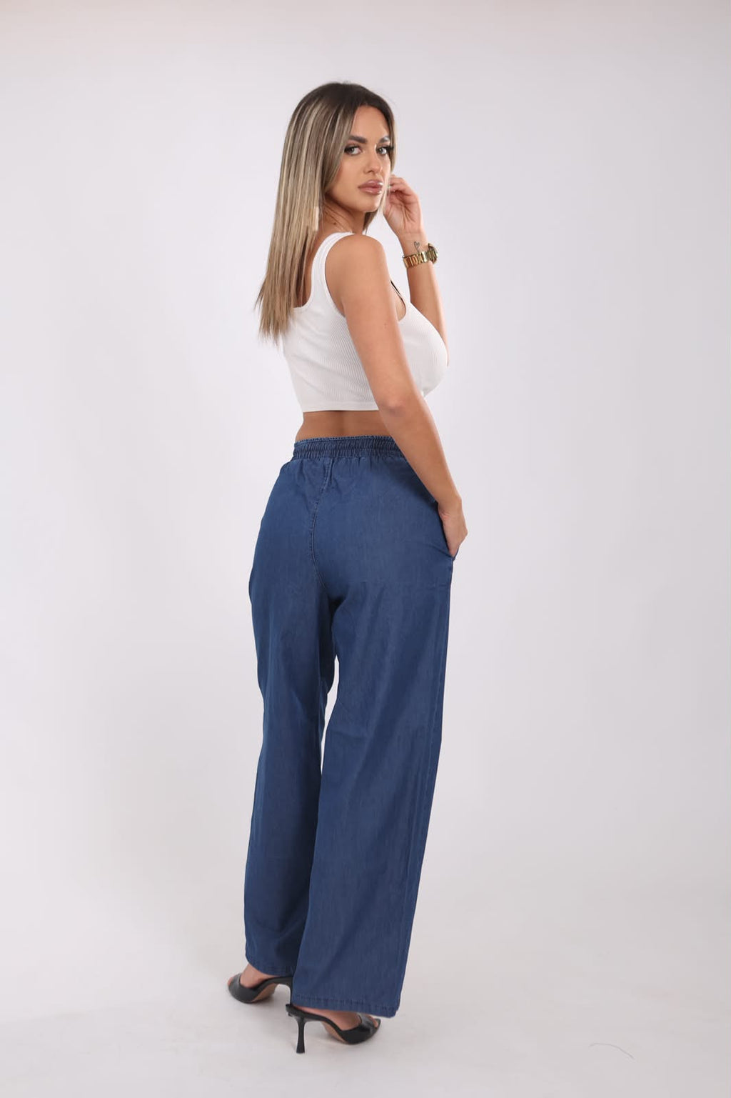 Pantalone - Veloura (Teksas plava)