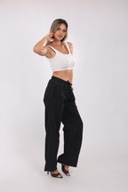 Pantalone - Veloura (Crna)